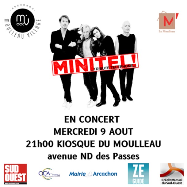 Minitel - Concert le Moulleau